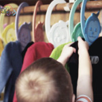 Add Some Color To Your Kid’s Closet With Rainbow Monkey Hangers