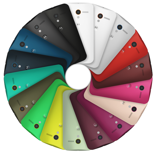 Moto X Color Pinwheel