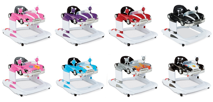 Combi All-in-One Activity Walker Color Options