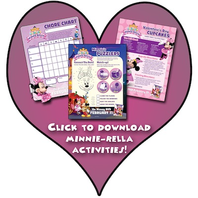Minnie-rella Activity Sheets
