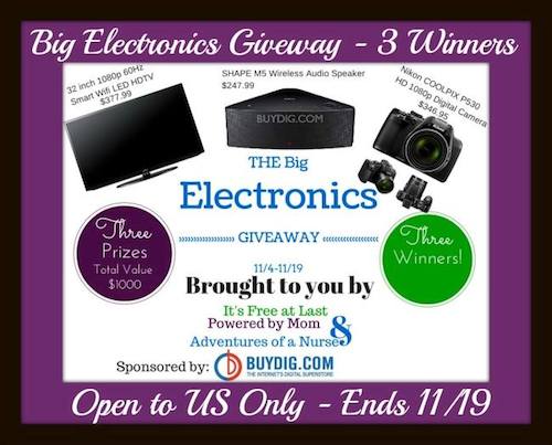 BuyDig Electronics Giveaway