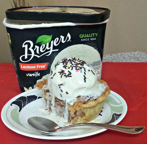 Breyers Apple Pie ala Mode #MySweetHolidays #ad