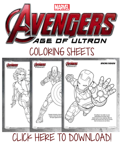 Avengers Coloring Sheets