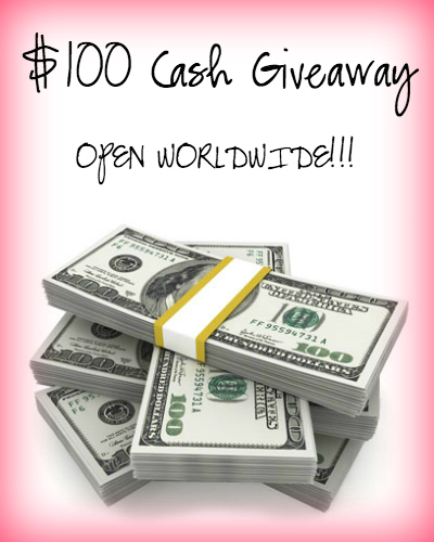 100 Cash Giveaway