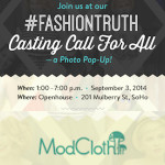 ModCloth #FashionTruth Casting Call For All