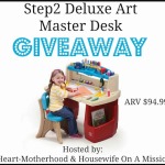 Step2 Deluxe Art Master Desk Giveaway